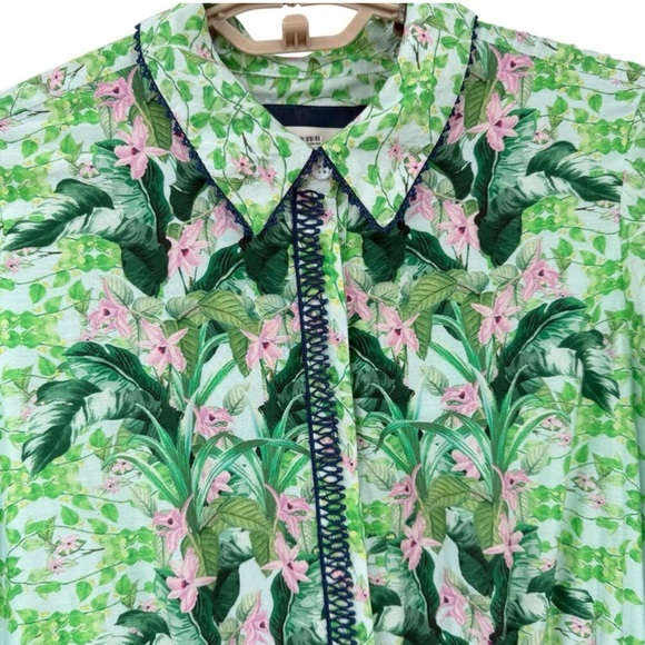 Anthropologie The Eleanora Long Sleeve Maxi Dress Size L EUC - Picture 6 of 9